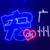 台州演唱会助威灯牌13336763619，聚会用品道具手持广告发光荧光板亮led灯牌字创意定做